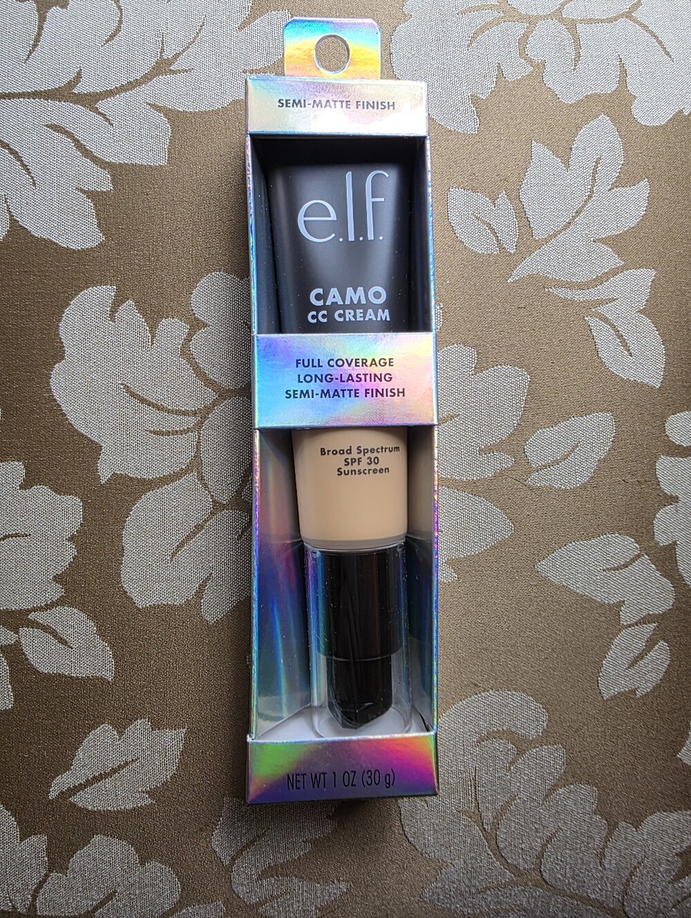 e.l.f. Camo CC Cream Medium 330 W SPF 30 Full Coverage Semi-Matte 1 oz